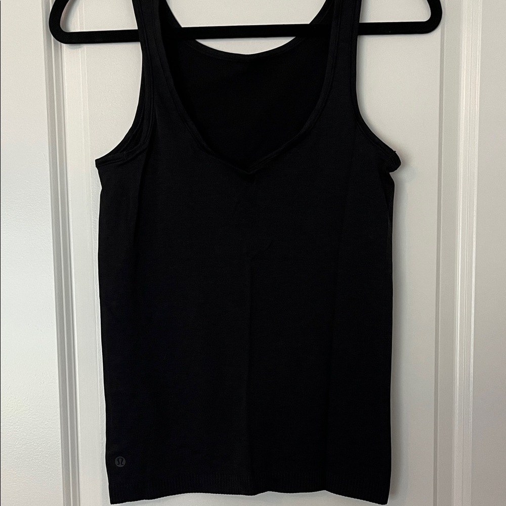 Lululemon Black reversible tank Top